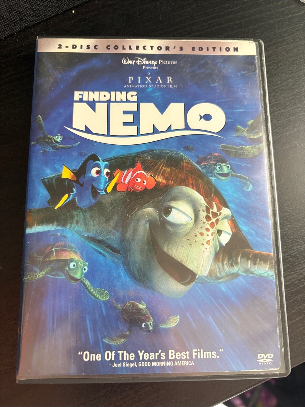 Disney Pixar Finding Nemo (Blue) DVD - Finding Nemo Collector's Edition.
